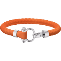 Omega Aqua Sailing Bracelet, Rubber, Stainless steel - B34STA0509102