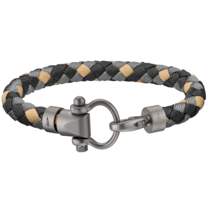 Omega Aqua Sailing Armband, Nylon, Titan - BA02CW0000203