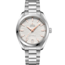 Seamaster Aqua Terra 150 M 34 mm, Stahl mit Stahlband - 220.10.34.20.02.001