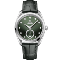 Seamaster Aqua Terra 150M 38 mm, acciaio su cinturino di pelle - 220.13.38.20.60.001