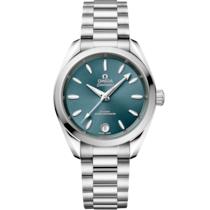 Seamaster Aqua Terra Shades 34 mm, Stahl mit Stahlband - 220.10.34.20.10.001