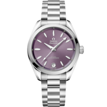 Seamaster Aqua Terra Shades 34 mm, Stahl mit Stahlband - 220.10.34.20.10.002
