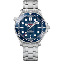 Seamaster Diver 300M 42 mm, Stahl mit Stahlband - 210.30.42.20.03.001