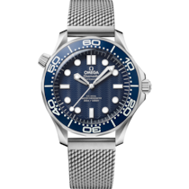 Seamaster Diver 300M 42 mm, Stahl mit Stahlband - 210.30.42.20.03.002