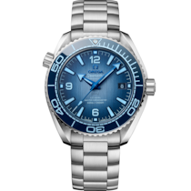 Seamaster Planet Ocean 600M 39,5 mm, Stahl mit Stahlband - 215.30.40.20.03.002