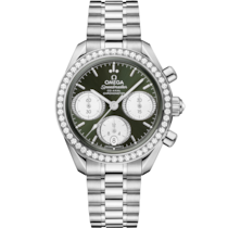 Speedmaster 38 38 mm, Stahl mit Edelstahl - 324.15.38.50.60.001