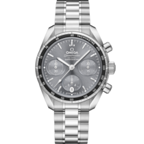 Speedmaster 38 38 mm, acciaio su acciaio - 324.30.38.50.06.001