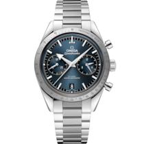 Speedmaster '57 40,5 mm, Stahl mit Stahlband - 332.10.41.51.03.001
