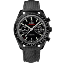 Speedmaster Dark Side of the Moon 44,25 mm, Schwarze Keramik mit Beschichtetem Nylonarmband mit Faltschließe - 311.92.44.51.01.007