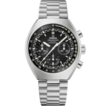 Speedmaster Mark II 42,4 x 46,2 mm, Stahl mit Stahlband - 327.10.43.50.01.001